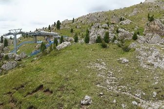Webcam dal Gran Paradiso sul Gruppo del Sella