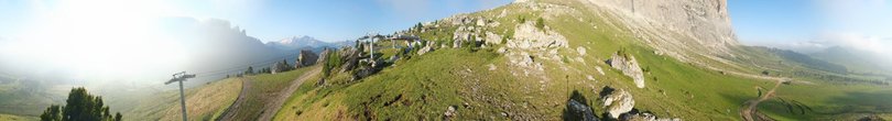 Webcam vom Gran Paradiso auf das Sellamassiv