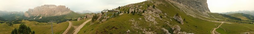 Webcam dal Gran Paradiso sul Gruppo del Sella