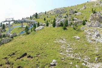 Webcam dal Gran Paradiso sul Gruppo del Sella