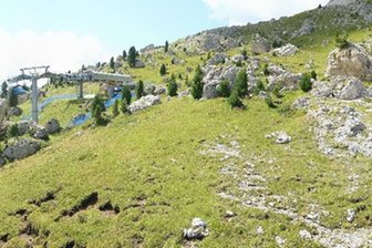 Webcam vom Gran Paradiso auf das Sellamassiv