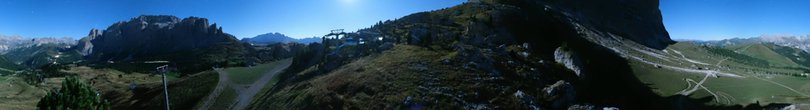 Webcam vom Gran Paradiso auf das Sellamassiv