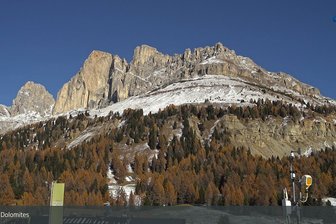 Webcam in Richtung Latemar und Rosengartengruppe