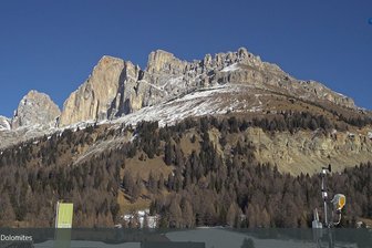 Webcam in Richtung Latemar und Rosengartengruppe