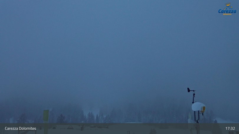 Webcam verso il Latemar e il Catinaccio