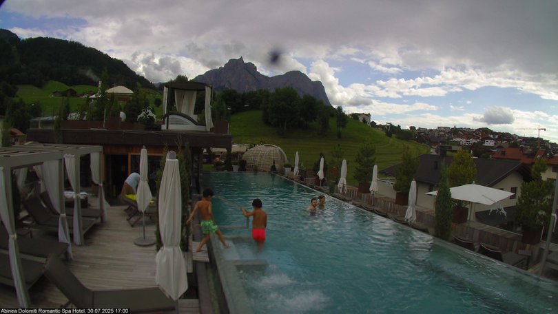 Webcam on Castelrotto / Kastelruth and the Sciliar / Schlern