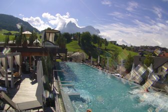 Webcam on Castelrotto / Kastelruth and the Sciliar / Schlern