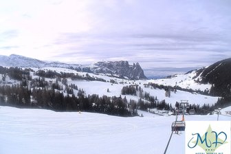 Webcam von der Seiseralm in Richtung Schlern