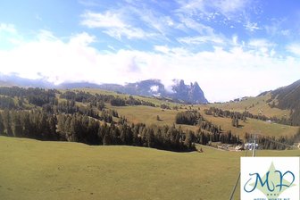 Webcam from the Alpe di Siusi towards the Sciliar