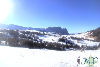 Webcam von der Seiseralm in Richtung Schlern