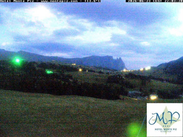 Webcam dall’Alpe di Siusi verso lo Sciliar