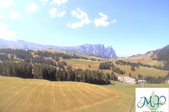 Webcam von der Seiseralm in Richtung Schlern