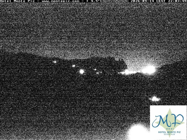 Webcam von der Seiseralm in Richtung Schlern