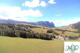 Webcam von der Seiseralm in Richtung Schlern