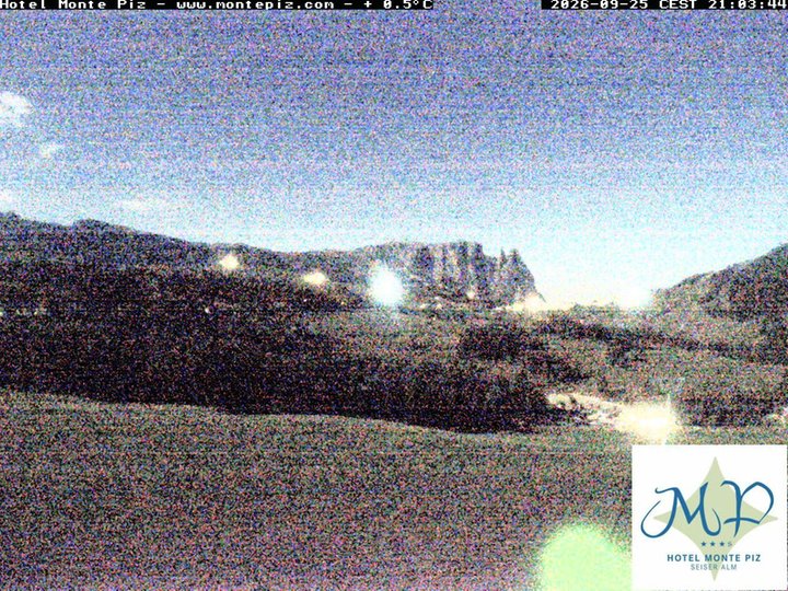 Webcam dall’Alpe di Siusi verso lo Sciliar