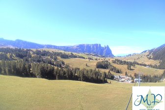 Webcam from the Alpe di Siusi towards the Sciliar