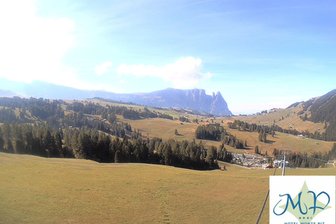 Webcam von der Seiseralm in Richtung Schlern