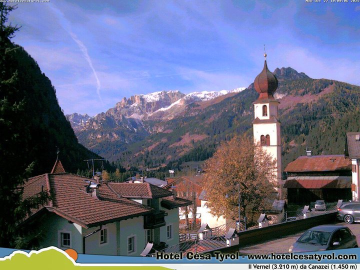 Webcam in Canazei im Fassatal / Val di Fassa
