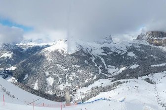 Webcam sulla skiarea Belvedere-Col Rodella e Passo Pordoi