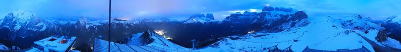 Webcam sulla skiarea Belvedere-Col Rodella e Passo Pordoi