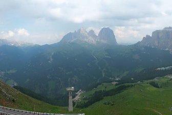 Webcam sulla skiarea Belvedere-Col Rodella e Passo Pordoi