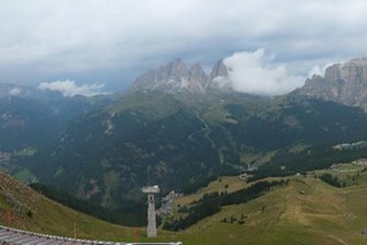 Webcam sulla skiarea Belvedere-Col Rodella e Passo Pordoi