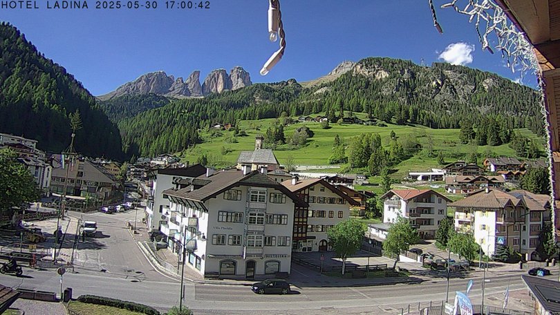 Webcam on Campitello di Fassa