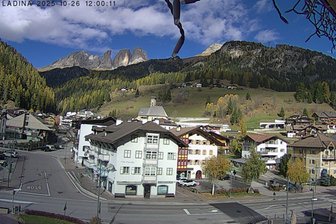 Webcam on Campitello di Fassa