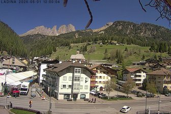 Webcam on Campitello di Fassa