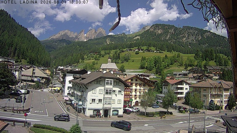 Webcam on Campitello di Fassa