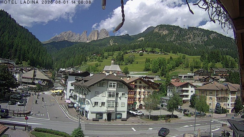 Webcam auf Campitello im Fassatal