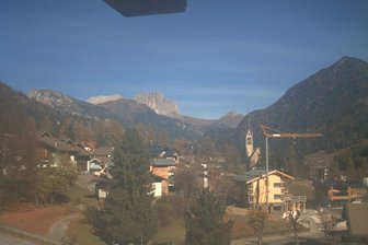 Webcam auf Vigo di Fassa und den Langkofel