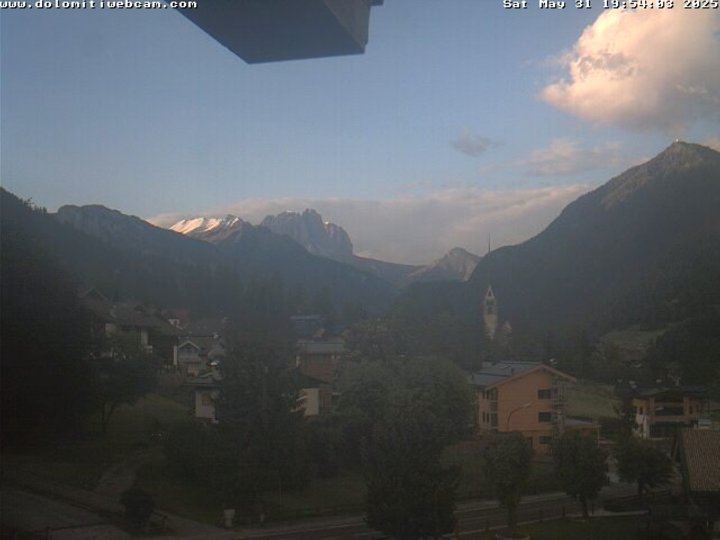Webcam su Vigo di Fassa e il Sassolungo