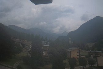 Webcam auf Vigo di Fassa und den Langkofel