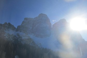 Webcam from the Città di Fiume refuge looking towards Monte Pelmo