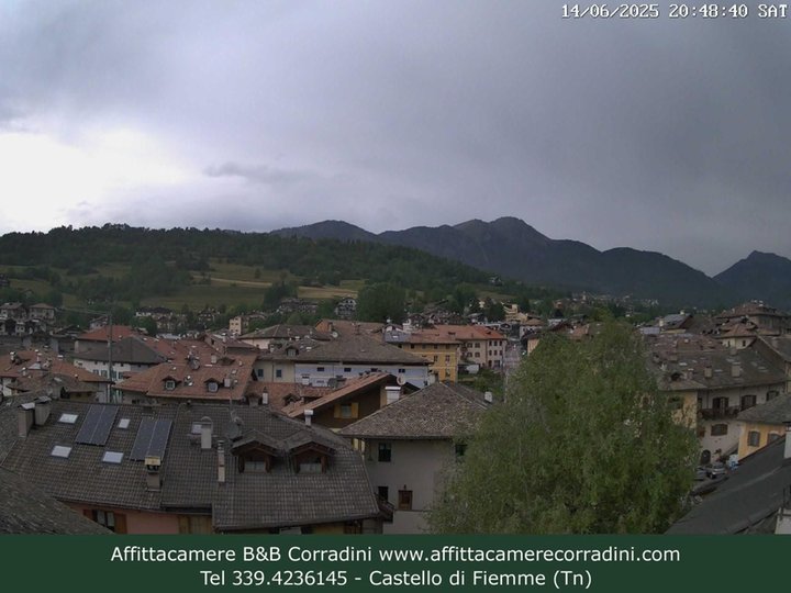Webcam Castello di Fiemme / Kastell im Fleimstal