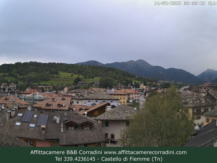 Webcam Castello di Fiemme / Kastell im Fleimstal