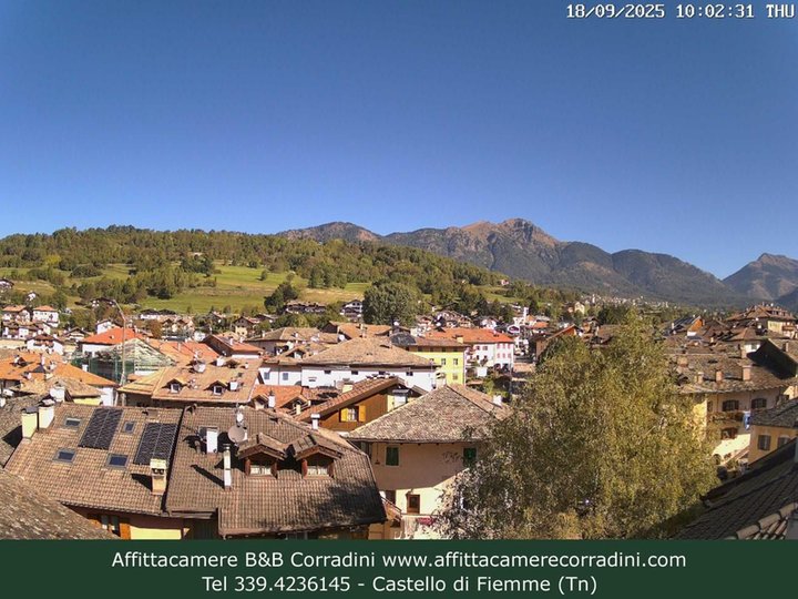 Webcam Castello di Fiemme