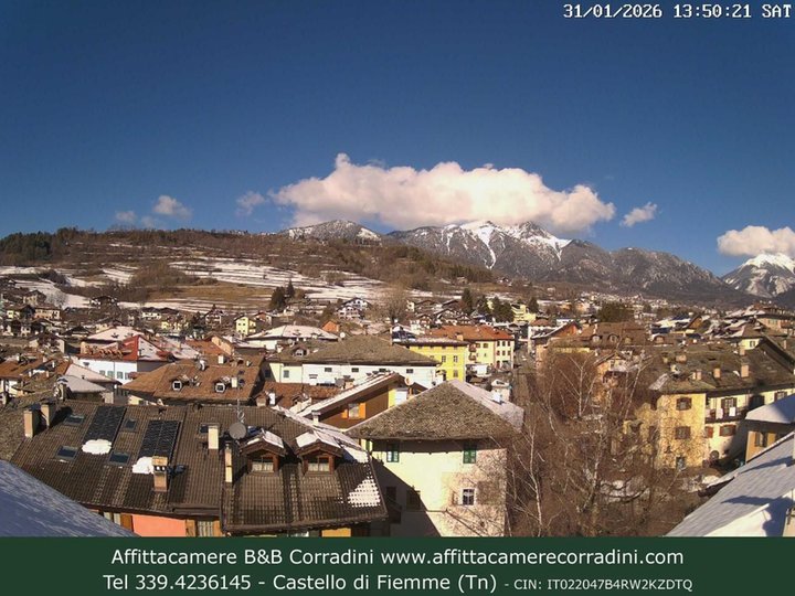 Webcam Kastell im Fleimstal