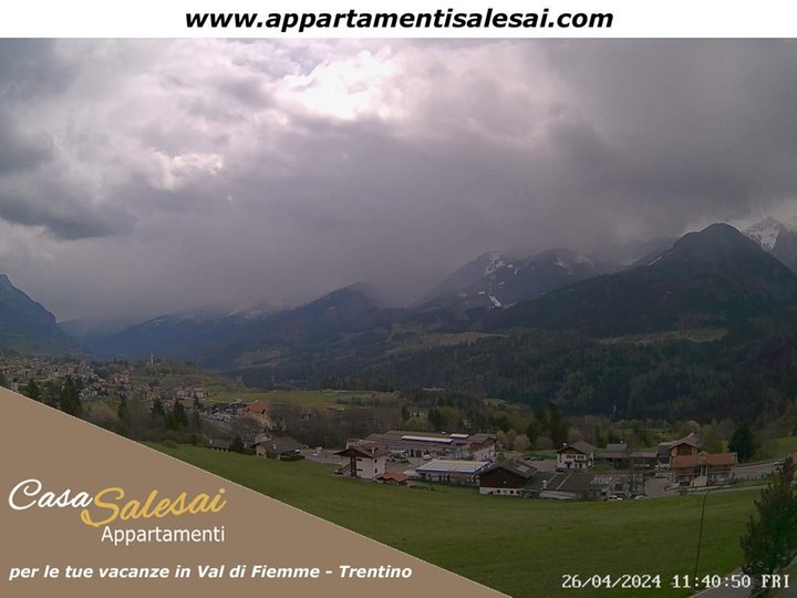 Webcam sulla Val di Fiemme e l’Alpe Cermis