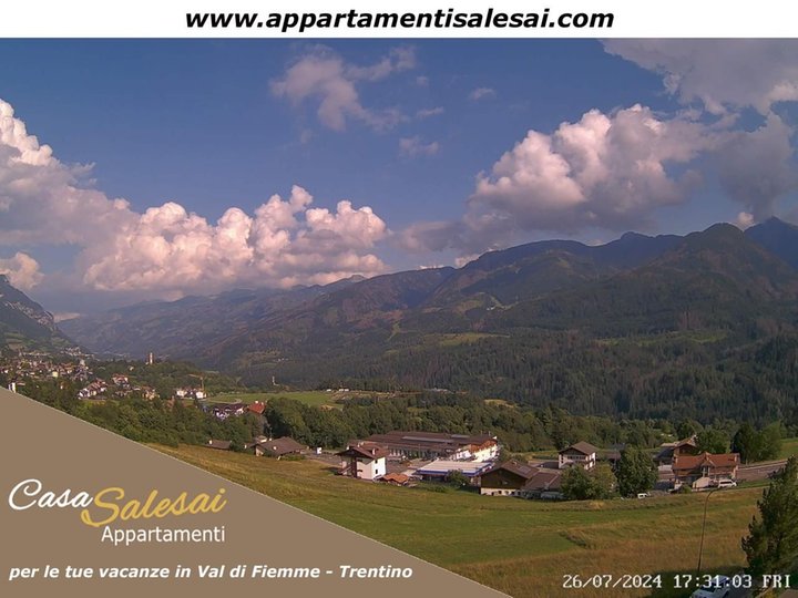 Webcam sulla Val di Fiemme e l’Alpe Cermis