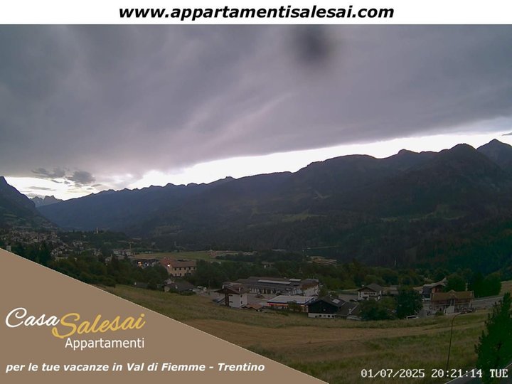 Webcam sulla Val di Fiemme e l’Alpe Cermis