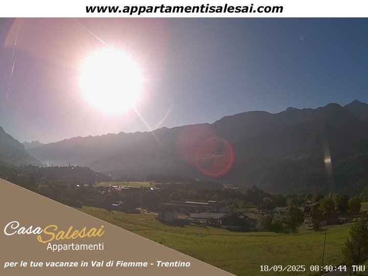 Webcam sulla Val di Fiemme e l’Alpe Cermis