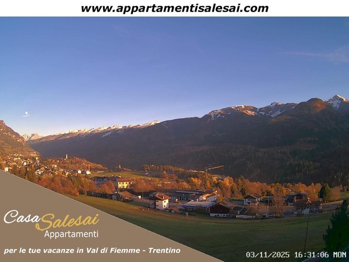 Webcam sulla Val di Fiemme e l’Alpe Cermis
