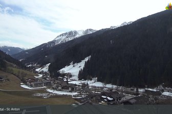 Webcam from St. Anton looking into the Pflersch Valley