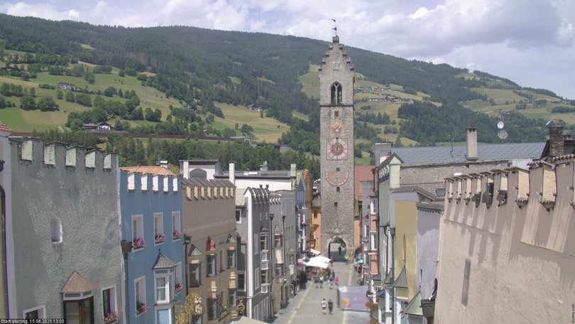 Webcam on the Town Square of Vipiteno / Sterzing