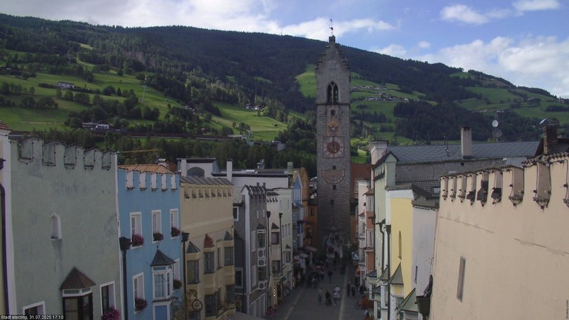 Webcam sulla piazza di Vipiteno
