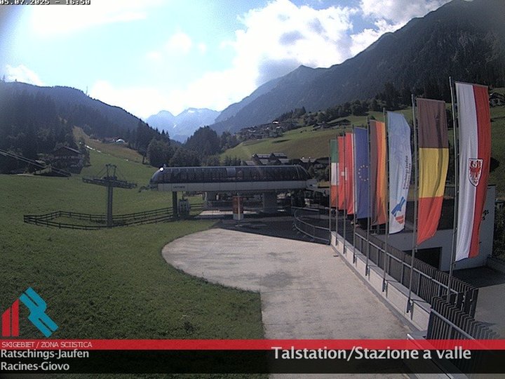 Webcam an der Talstation von Ratschingstal