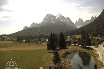 Webcam verso Punta dei Tre Scarpieri e le Dolomiti di Sesto