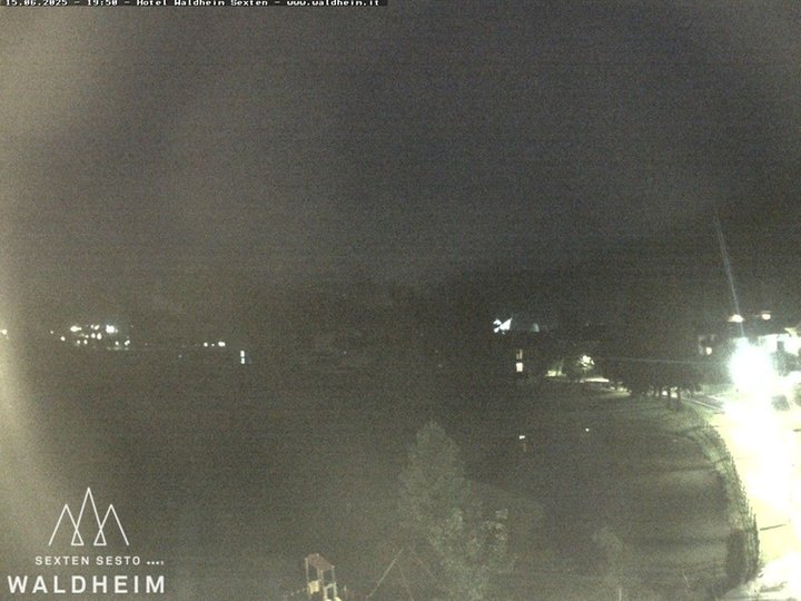 Webcam in Richtung Dreischusterspitze und Sextener Dolomiten